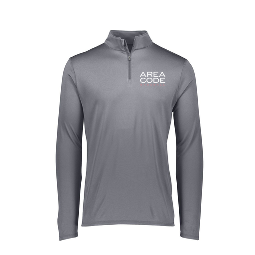 [FTLQFLGY-FAXS-LOGO2] Decker Women's Flex-Lite 1/4 Zip Shirt (Female Adult XS, Gray, Logo 2)