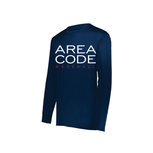 [222822.065.XS-LOGO2] Men's LS Smooth Sport Shirt (Adult XS, Navy, Logo 2)